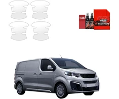 GrizzGlass Bespalvė apsauginė plėvelė BodyShield po rankenomis skirtas Peugeot Expert (2024-2026) [4w1] (GRZ21833)