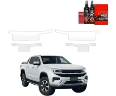 GrizzGlass Bespalvė apsauginė plėvelė BodyShield slenksčiams, skirta Volkswagen Amarok (2023-2026) [4w1] (GRZ20009)