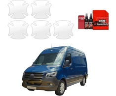GrizzGlass Bespalvė apsauginė plėvelė BodyShield po rankenomis, skirta Mercedes-Benz Sprinter (2018-2026) [5w1] (GRZ22032)