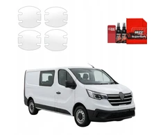 GrizzGlass Bespalvė apsauginė plėvelė BodyShield po rankenomis, skirta Renault Traffic E-Tech 3 Facelift (2021-2026) [4w1] (GRZ22543)
