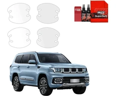GrizzGlass Bespalvė apsauginė plėvelė BodyShield po rankenomis, skirta BAIC BJ60 (2026) [4w1] (GRZ22623)