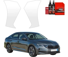 GrizzGlass Bespalvė apsauginė plėvelė BodyShield buferiui skirtas Skoda Octavia 4 Liftback Facelift (2024-2026) [2w1] (GRZ22620)