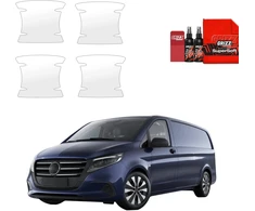 GrizzGlass Bespalvė apsauginė plėvelė BodyShield po rankenomis, skirta Mercedes-Benz eVito (2014-2026) [4w1] (GRZ21735)