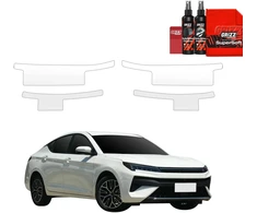 GrizzGlass Bespalvė apsauginė plėvelė BodyShield ant slenksčių JAC J7 Plus (2025-2026) [4w1] (GRZ21807)