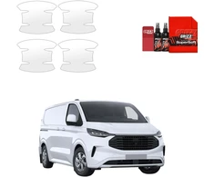 GrizzGlass Bespalvė apsauginė plėvelė BodyShield po rankenėlėmis, skirta Ford Transit Custom (2022-2026) [4w1] (GRZ21897)