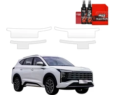 GrizzGlass Bespalvė apsauginė plėvelė BodyShield ant slenksčių, skirta JAC JS8 PRO (2025-2026) [4w1] (GRZ21819)