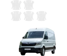 GrizzGlass Bespalvė techninė danga HeavyDuty Clear po rankenomis, skirta MAN TGE (2016-2026) [5w1] (GRZ22447)