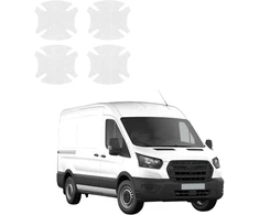 GrizzGlass Bespalvė techninė danga HeavyDuty Clear po rankenomis, skirta Ford Transit (2020-2026) [4w1] (GRZ21995)