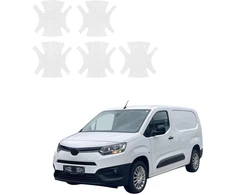 GrizzGlass Bespalvė techninė danga HeavyDuty Clear po durų rankenomis Toyota Proace City (2018-2026) [5w1] (GRZ22080)