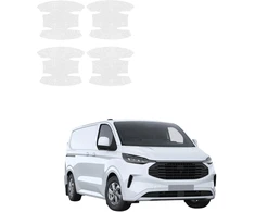 GrizzGlass Bespalvė techninė danga HeavyDuty Clear po rankenomis, skirta Ford Transit Custom (2022-2026) [4w1] (GRZ21979)