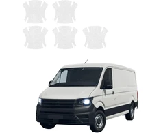 GrizzGlass Bespalvė techninė danga HeavyDuty Clear po rankenomis Volkswagen Crafter (2016-2026) [5w1] (GRZ22310)