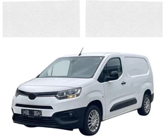 GrizzGlass Bespalvė techninė danga HeavyDuty Clear priekinėms slenkstėms be įdubimo, skirta Toyota Proace City (2018-2026) [2w1] (GRZ22053)