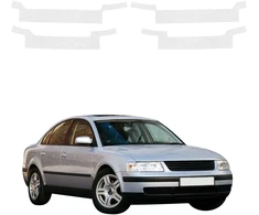 GrizzGlass Bespalvė techninė danga HeavyDuty Clear slenksčiams, skirtiems Volkswagen Passat B5 Sedan (1996-2000) [4w1] (GRZ21074)