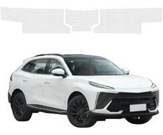 GrizzGlass Bespalvė techninė danga HeavyDuty Clear bagažinės slenksčiui, skirtam Forthing T5 Evo (2024-2026) [3in1] (GRZ20885)