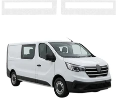 GrizzGlass bespalvė techninė HeavyDuty Clear danga slenkščiams, skirta Renault Traffic 3 Facelift (2020-2026) [2w1] (GRZ22719)