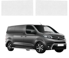 GrizzGlass Bespalvė techninė danga HeavyDuty Clear priekinėms slenksčiams be įdubimo, skirta Toyota Proace (2024-2026) [2w1] (GRZ22238)