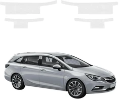 GrizzGlass Bespalvė techninė danga HeavyDuty Clear slenksčiams, skirti Opel Astra J Kombi 5D (2012-2015) [4w1] (GRZ20911)