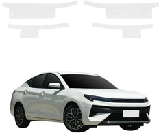 GrizzGlass Bespalvė techninė danga HeavyDuty Clear slenksčiams JAC J7 Plus (2025-2026) [4w1] (GRZ21743)