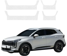GrizzGlass Bespalvė techninė danga HeavyDuty Clear ant slenksčių, skirtų Kia Sportage 5 Facelift (2025-2026) [4w1] (GRZ20916)