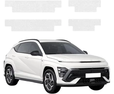 GrizzGlass bespalvė techninė HeavyDuty Clear danga slenksčiams, skirta Hyundai Kona N-Line (2023-2026) [4w1] (GRZ20950)