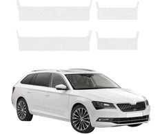 GrizzGlass bespalvė techninė danga HeavyDuty Clear ant slenksčių, skirta Skoda Superb 3 Combi (2015-2019) [4w1] (GRZ21253)