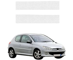 GrizzGlass Bespalvė techninė danga HeavyDuty Clear bagažinės slenksčiui, skirta Peugeot 206 (1998-2009) (GRZ20849)