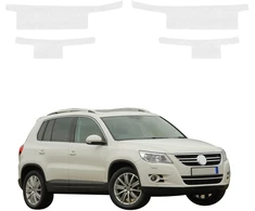 GrizzGlass Bespalvė techninė danga HeavyDuty Clear slenksčiams, skirtiems Volkswagen Tiguan 5D (2007-2011) [4w1] (GRZ20852)