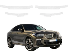 GrizzGlass bespalvė techninė danga HeavyDuty Clear slenksčiams BMW X6M (2019-2023) [4w1] (GRZ20641)