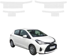 GrizzGlass Bespalvė techninė danga HeavyDuty Clear slenkščiams, skirtiems Toyota Yaris (2011-2016) [4w1] (GRZ21237)