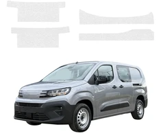 GrizzGlass Bespalvė techninė danga HeavyDuty Clear ant slenksčių, skirta Peugeot Partner (2018-2026) [4w1] (GRZ22518)
