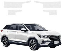 GrizzGlass bespalvė techninė danga HeavyDuty Clear slenksčiams, skirti Bestune T77 (2025-2026) [4w1] (GRZ20682)