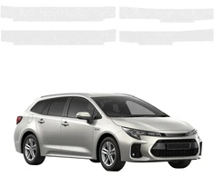 GrizzGlass bespalvė techninė HeavyDuty Clear danga slenksčiams skirti Toyota Corolla Kombi Facelift (2022-2026) [4w1] (GRZ21294)