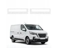 GrizzGlass Bespalvė techninė danga HeavyDuty Clear ant slenksčių, skirtų Nissan Primastar 2 Facelift (2021-2026) [2w1] (GRZ22723)