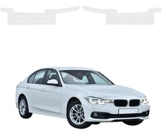 GrizzGlass Bespalvė techninė danga HeavyDuty Clear ant slenksčių, skirta BMW 3 F30 Sedan LCI (2015-2018) [2w1] (GRZ20656)
