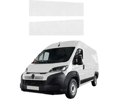 GrizzGlass Bespalvė techninė danga HeavyDuty Clear priekinėms slenkstinėms dalims, skirta Citroen Jumper (2006-2026) [2w1] (GRZ22215)