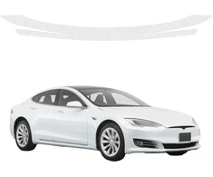 GrizzGlass Bespalvė techninė danga HeavyDuty Clear bagažinės slenksčiui, skirtam Tesla Model S (2023-2026) (GRZ21008)
