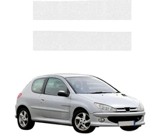 GrizzGlass Bespalvė techninė danga HeavyDuty Clear ant slenksčių, skirta Peugeot 206 (1998-2009) [2w1] (GRZ20853)