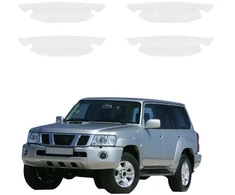 GrizzGlass Bespalvė techninė danga HeavyDuty Clear po rankenomis, skirta Nissan Patrol Y61 (1997-2009) [4w1] (GRZ22146)
