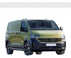GrizzGlass Bespalvė techninė danga HeavyDuty Clear kairiajai krovinio skyriaus durų slenksčio pusei, skirta Volkswagen Transporter (2024-2026)