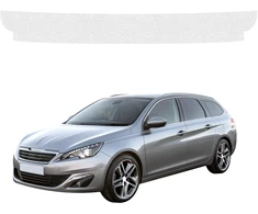GrizzGlass Bespalvė techninė danga HeavyDuty Clear bagažinės slenksčiui, skirtam Peugeot 308 Kombi (2013-2021) (GRZ20847)