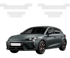 GrizzGlass Bespalvė techninė danga HeavyDuty Clear slenkstinėms dalims, skirta Cupra Leon Sportstourer (2024-2026) [4w1] (GRZ20887)