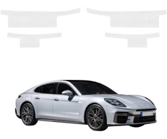 GrizzGlass Bespalvė techninė danga HeavyDuty Clear ant slenksčių, skirta Porsche Panamera 2 (2016-2024) [4w1] (GRZ21075)