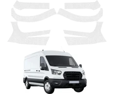 GrizzGlass Bespalvė techninė danga HeavyDuty Clear priekiui, skirta Ford Transit Van 350 L3 (2023-2026) [6w1] (GRZ21925)