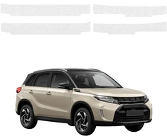 GrizzGlass Bespalvė techninė danga HeavyDuty Clear slenksčiams Suzuki Vitara Facelift (2024-2026) [4w1] (GRZ21019)
