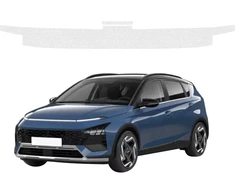 GrizzGlass bespalvė techninė danga HeavyDuty Clear bagažinės slenksčiui, skirtam Hyundai Bayon (2024-2026) [2w1] (GRZ21082)