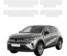 GrizzGlass bespalvė techninė danga HeavyDuty Clear visiems slenksčiams, skirta Renault Captur (2024-2026) [4w1] (GRZ20970)
