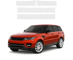 GrizzGlass Bespalvė techninė danga HeavyDuty Clear slenksčiams, skirta Range Rover Sport 2 (2013-2022) [4w1] (GRZ23262)
