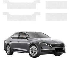 GrizzGlass bespalvė techninė danga HeavyDuty Clear slenksčiams, skirtiems Skoda Octavia 4 Hatchback Facelifting (2024-2026) [4w1] (GRZ21102)