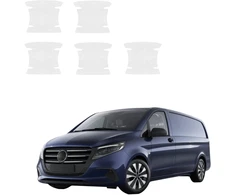 GrizzGlass Bespalvė techninė danga HeavyDuty Clear po rankenomis, skirta Mercedes-Benz eVito (2014-2026) [5w1] (GRZ22236)