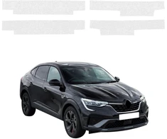 GrizzGlass Bespalvė techninė danga HeavyDuty Clear ant slenksčių, skirta Renault Arkana (2022-2026) [4w1] (GRZ21150)